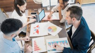 análise de dados empresariais com ia